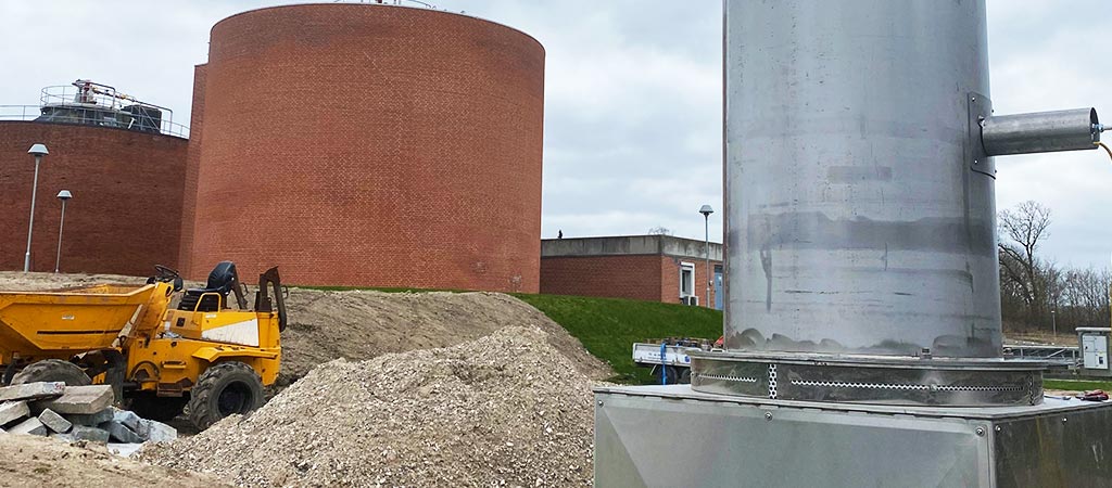 New flare for Roskilde Wastewater Treatment Plant